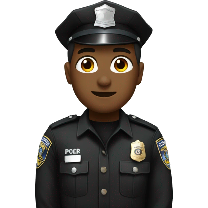 Cop supports BLM emoji