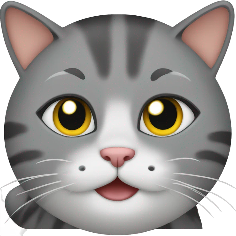 Cat playing emoji