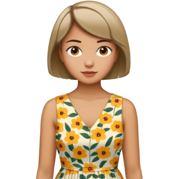 şort çiçekli emoji
