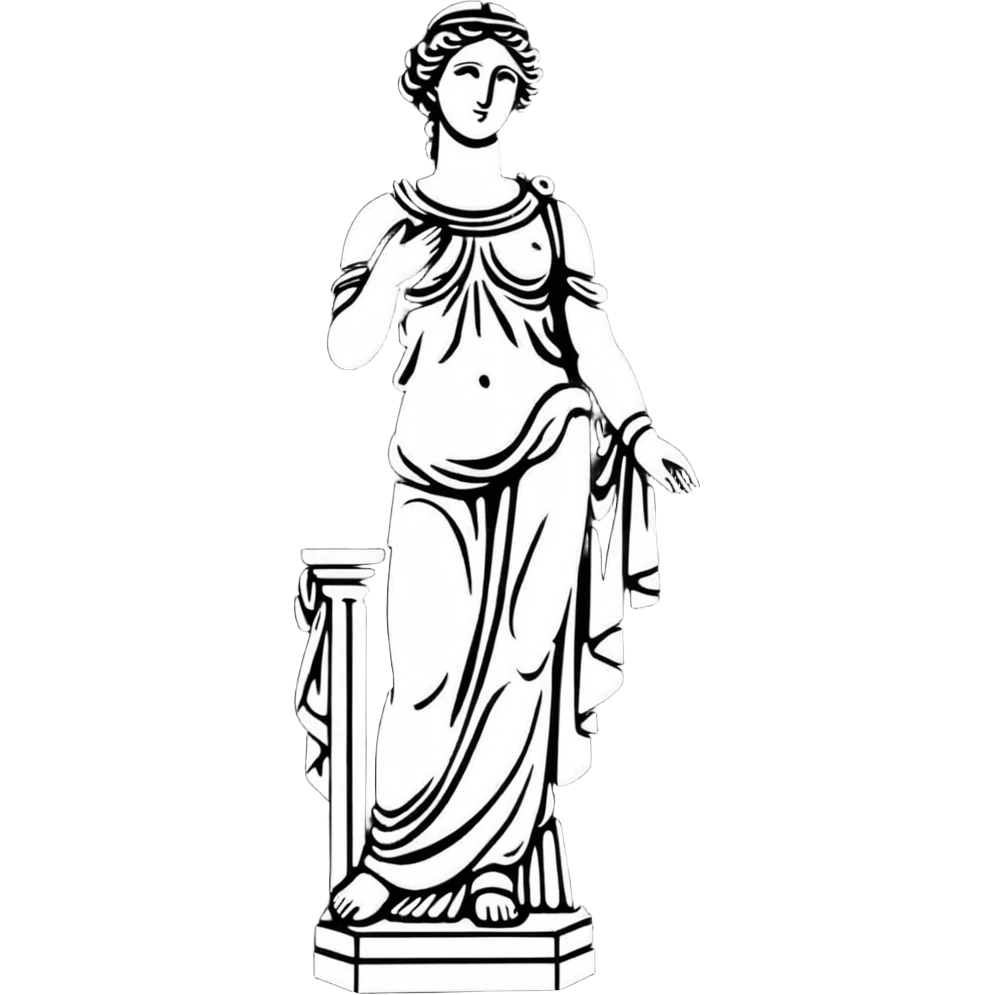Roman Parian Marble Statue of Aphrodite, classical ancient sculpture of the goddess of love emoji