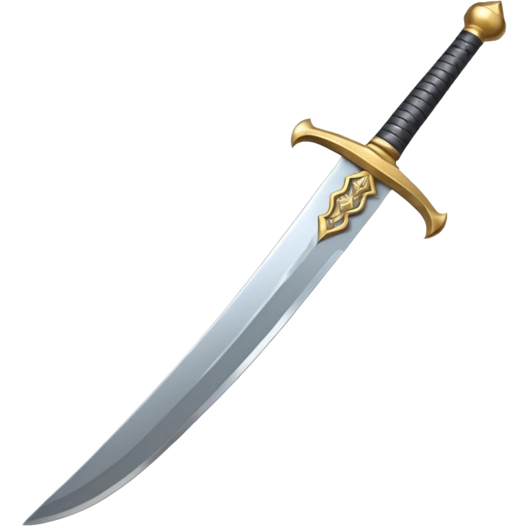 an emoji of Zolfaghar sword emoji