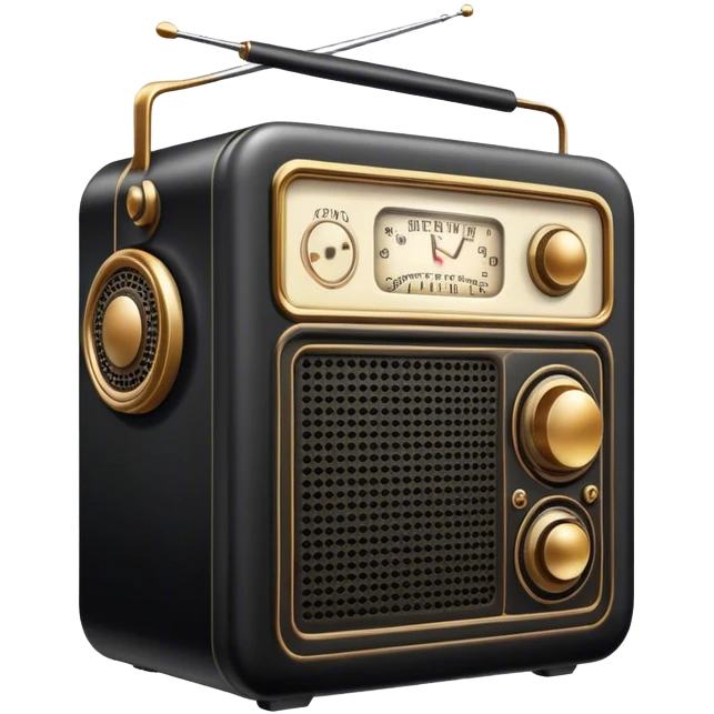 Black Radio emoji