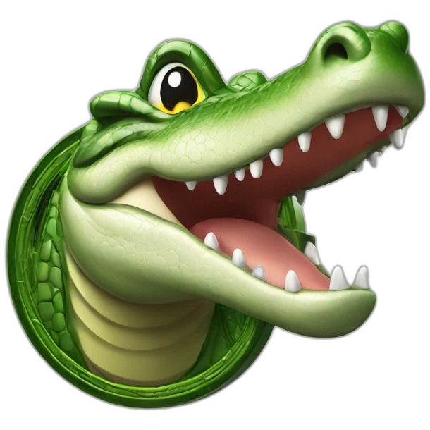alligator coin emoji