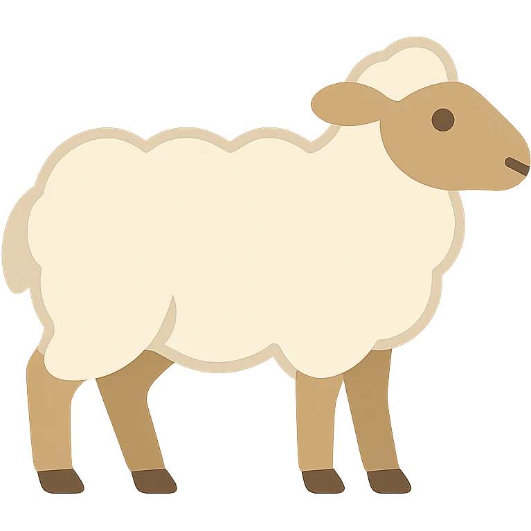 Sheep emoji