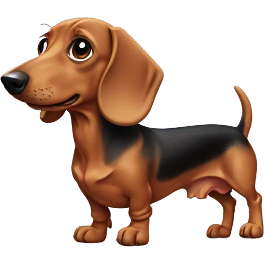 Dachshund  emoji