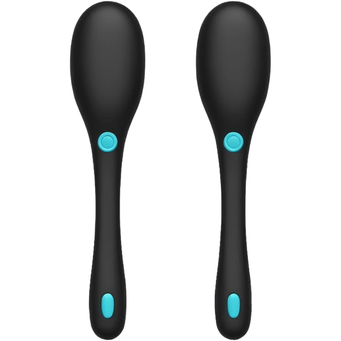 two black wand vibrators emoji