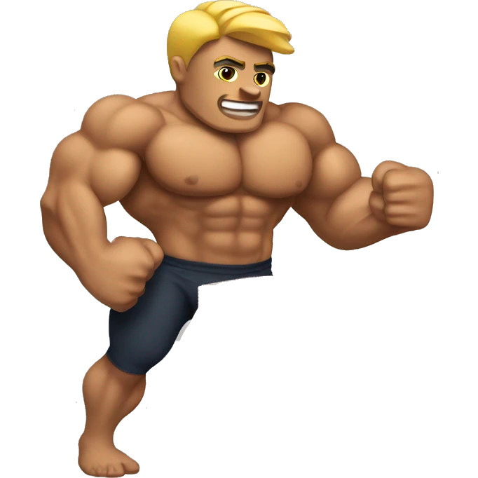 box bodybuilder  emoji