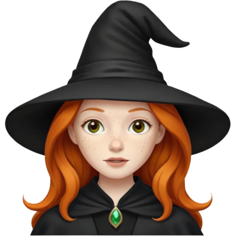 ginger witch emoji