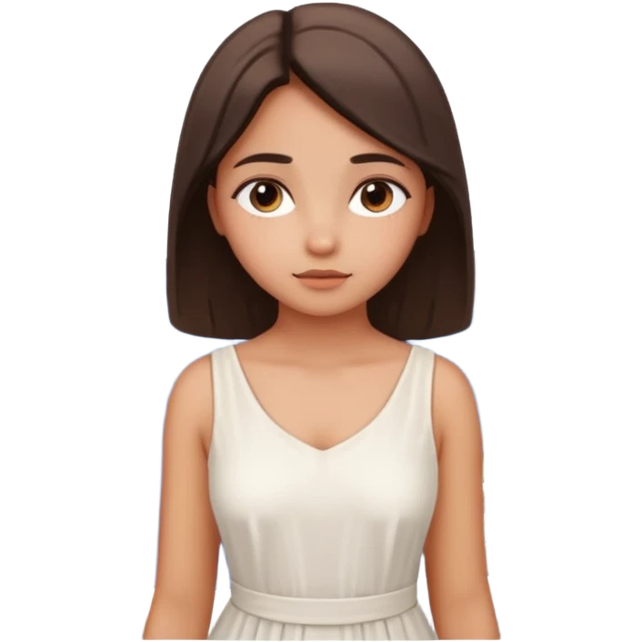 santorini girl face emoji