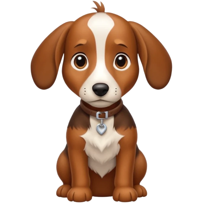 Arlequín teckel mini emoji