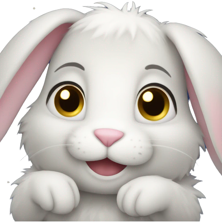 Good night bunny  emoji