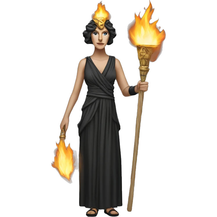 Hekate torchbearer emoji