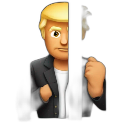 trump-in-jail-cell emoji