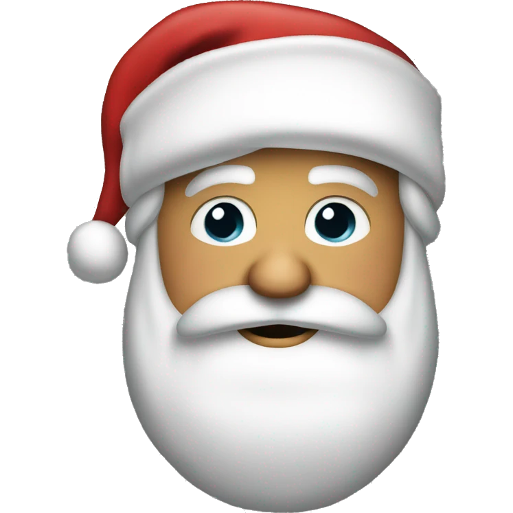 Donald Trump as santa claus emoji