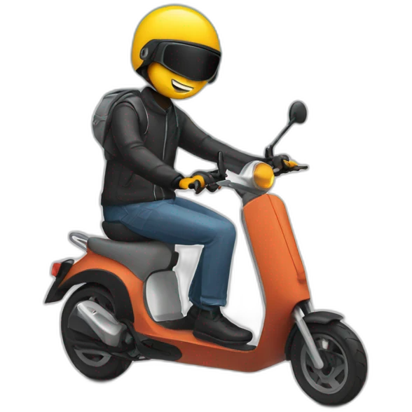 Scooter tricks emoji