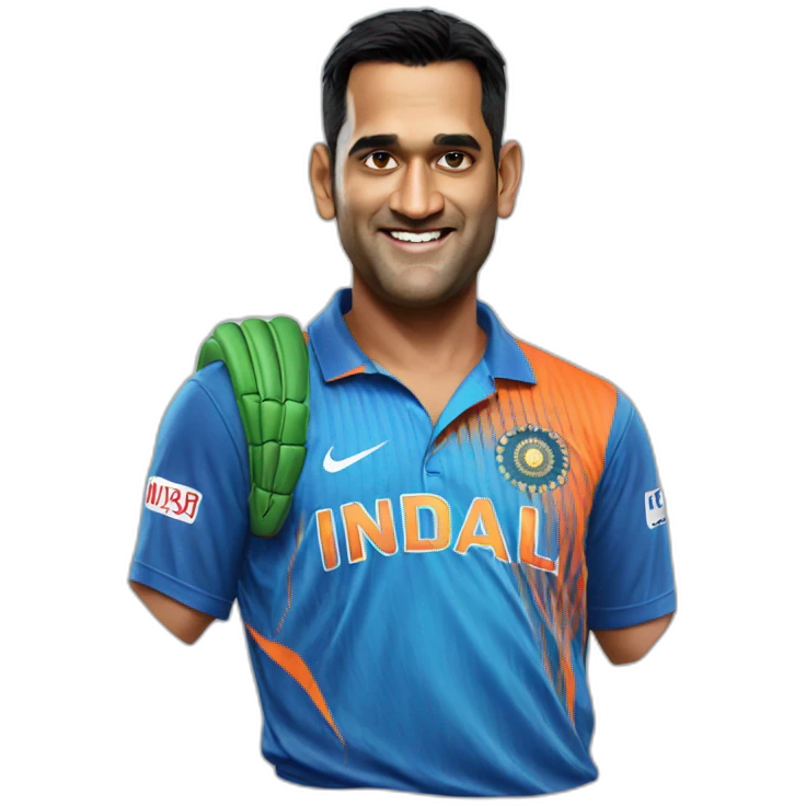 Ms Dhoni emoji