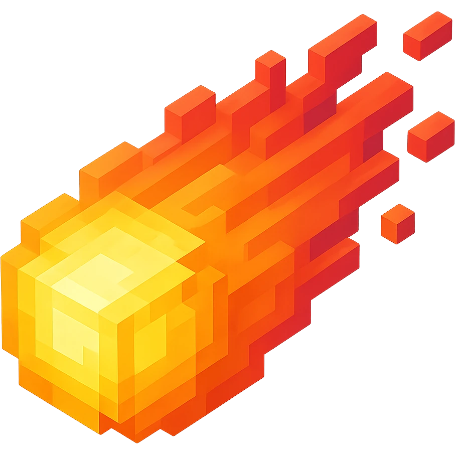 светящиеся комета, no background emoji
