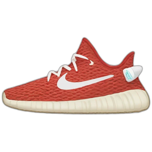 Nike Yeezys  emoji