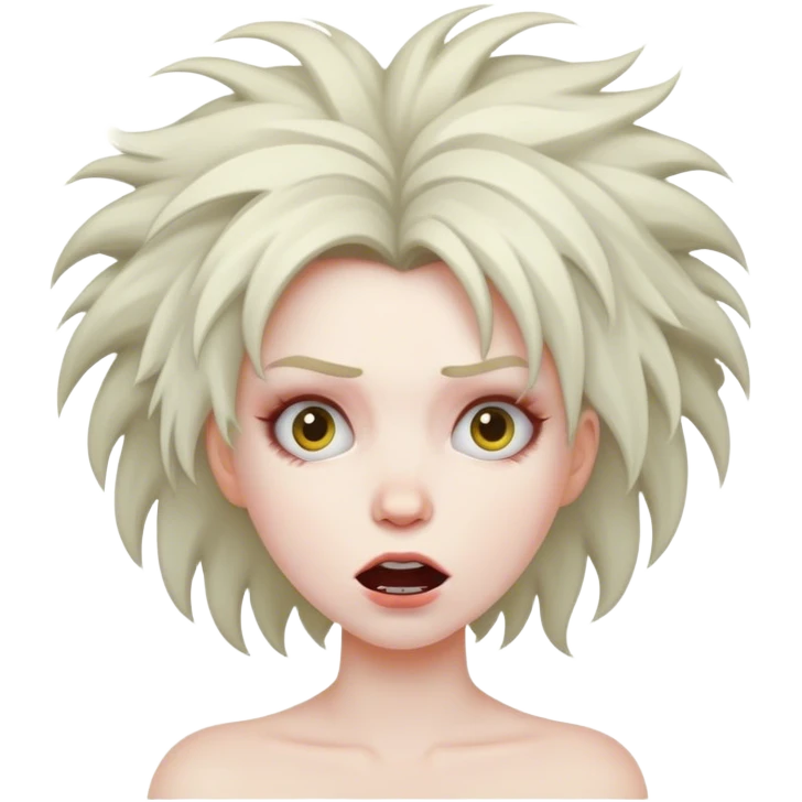 Manic girl emoji