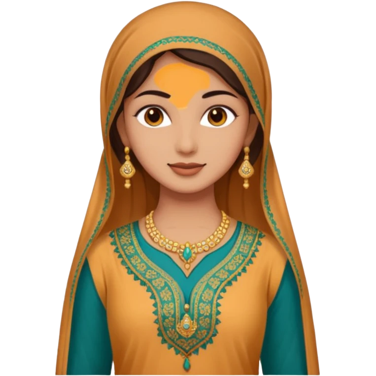 Salwaar kameez emoji