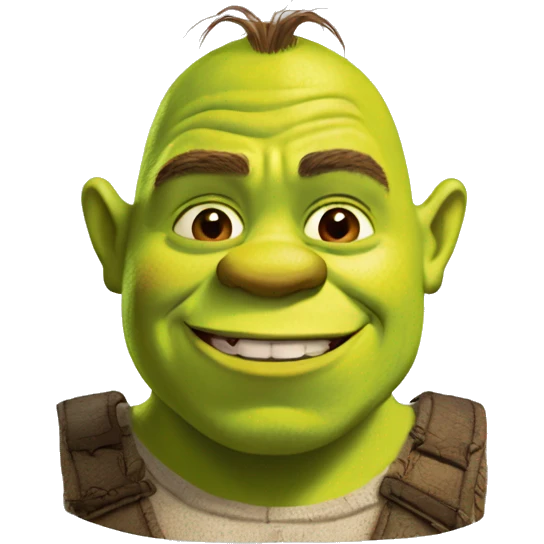 Shrek de quecas emoji