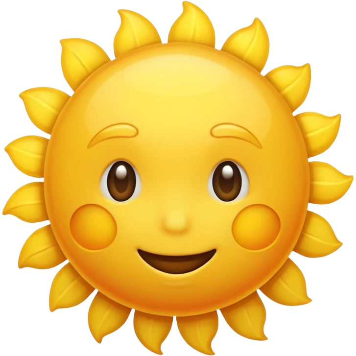 Sun in universe emoji