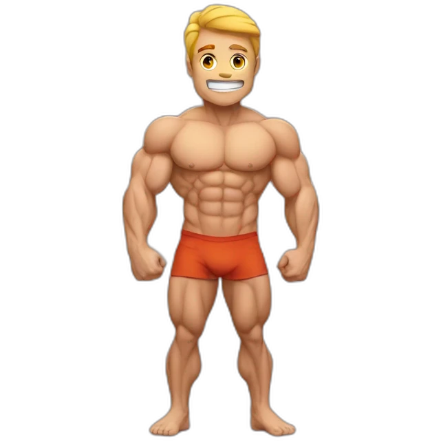 muscle growth  emoji