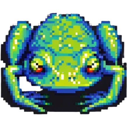 tired frog, exhausted frog emoji