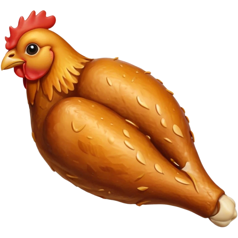 chicken leg emoji