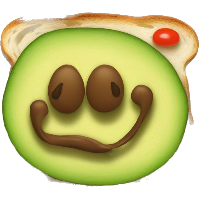 Avocado toast emoji
