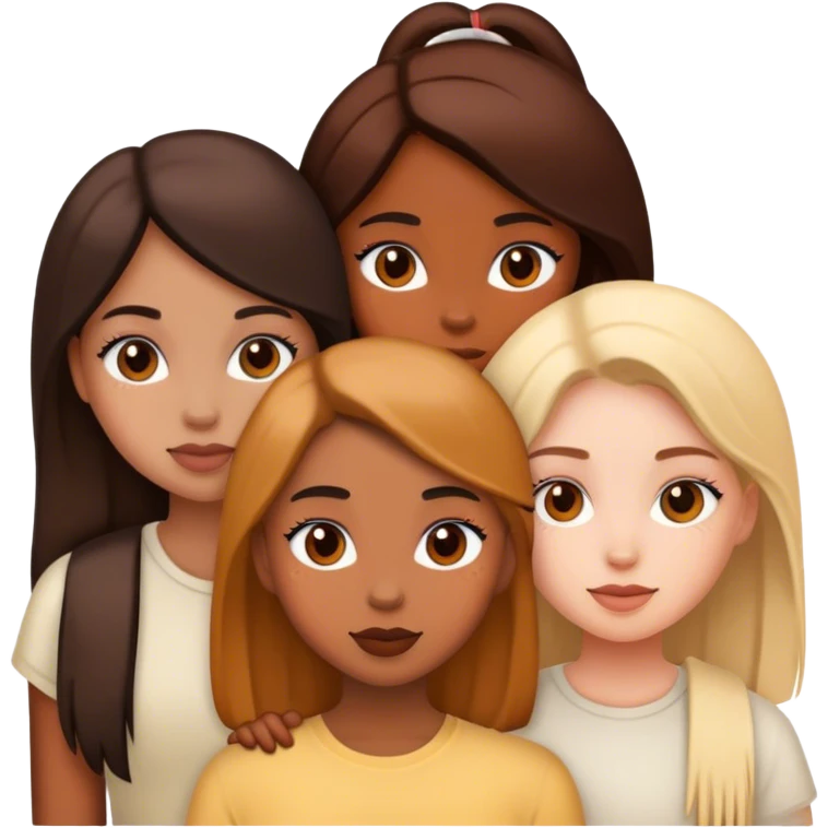 Trio girl emoji