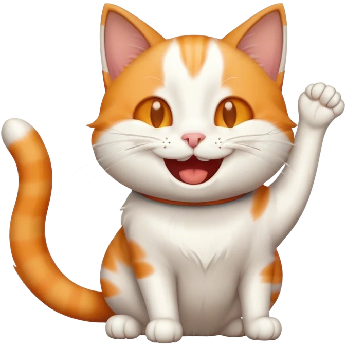 Gato riéndose  emoji