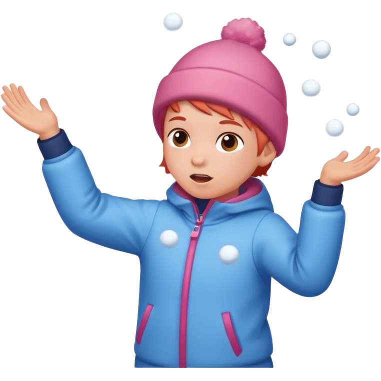 snowball fight pair emoji