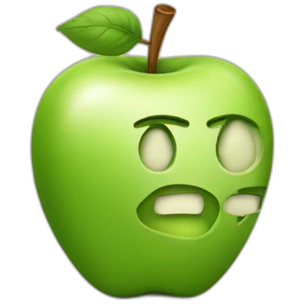 apple and code emoji