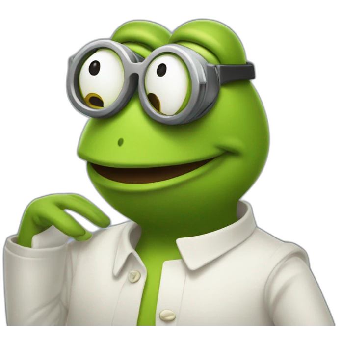 Kermit as Jean marie lepen emoji