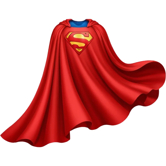 superman's cape emoji