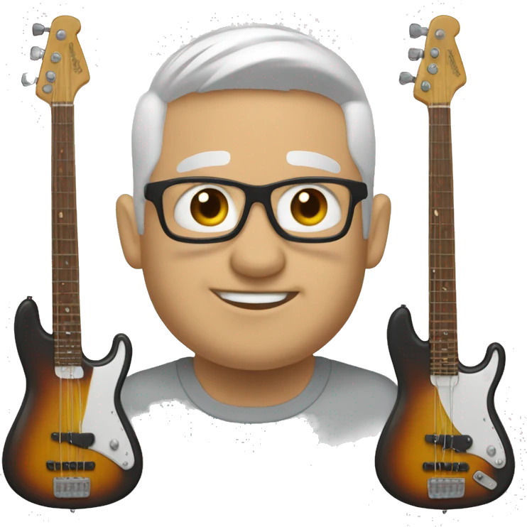 Bajo eléctrico  emoji