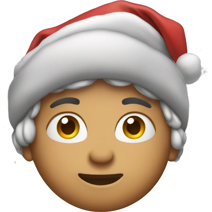 Cute christmas emoji emoji