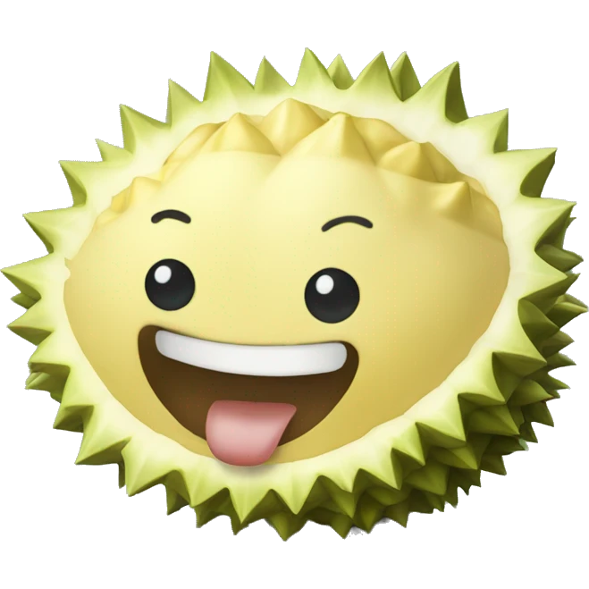 Durian fruit emoji