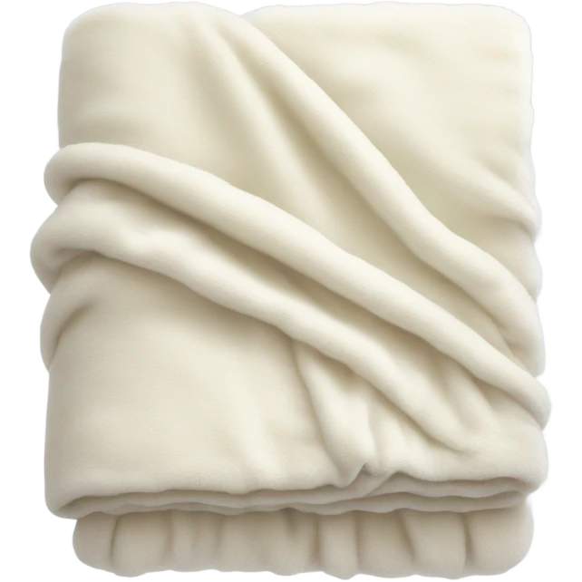 cozy milky blanket emoji