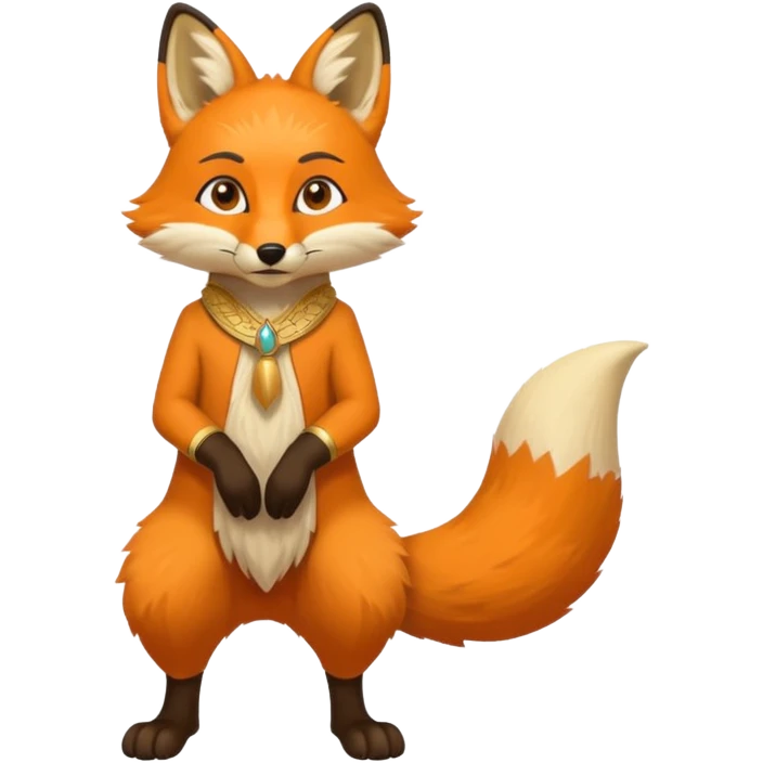 Eqypt fox (full body) emoji
