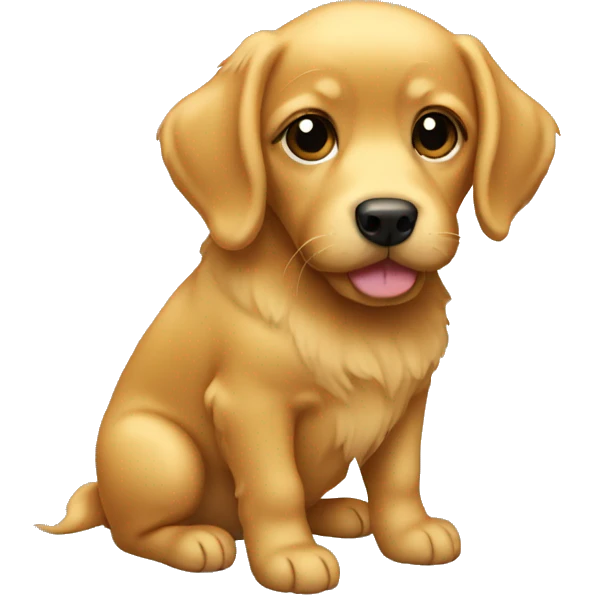 mini golden do emoji