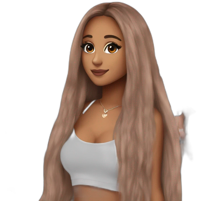 Ariana Grande at coachella emoji