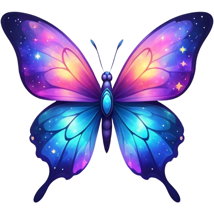 Nebula Butterfly emoji