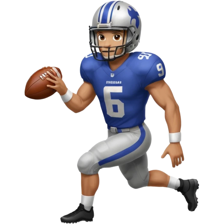 Football player Heisman pose emoji