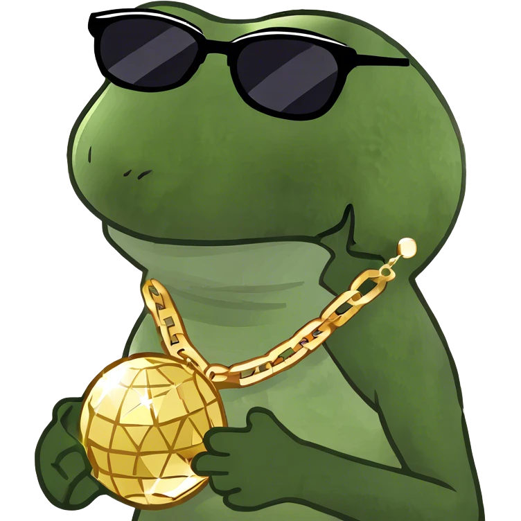 Gold disco ball emoji