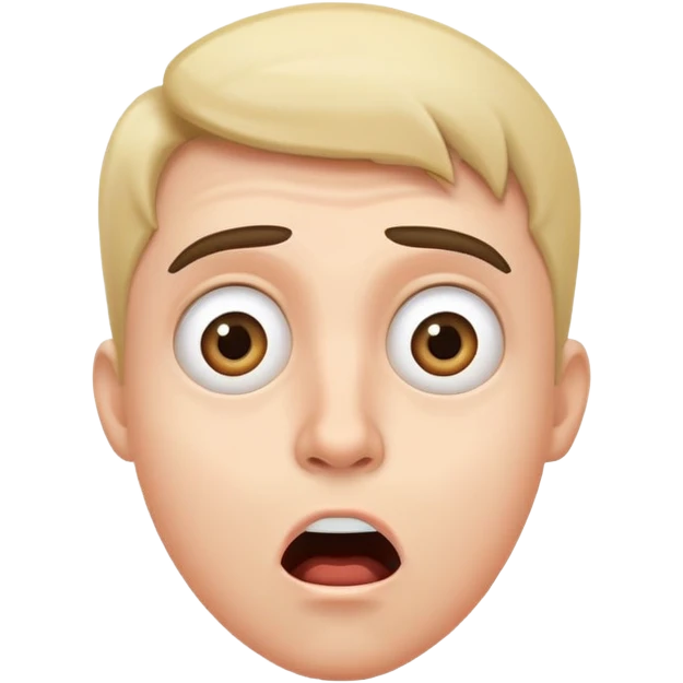 surprised raised eyebrows emoji