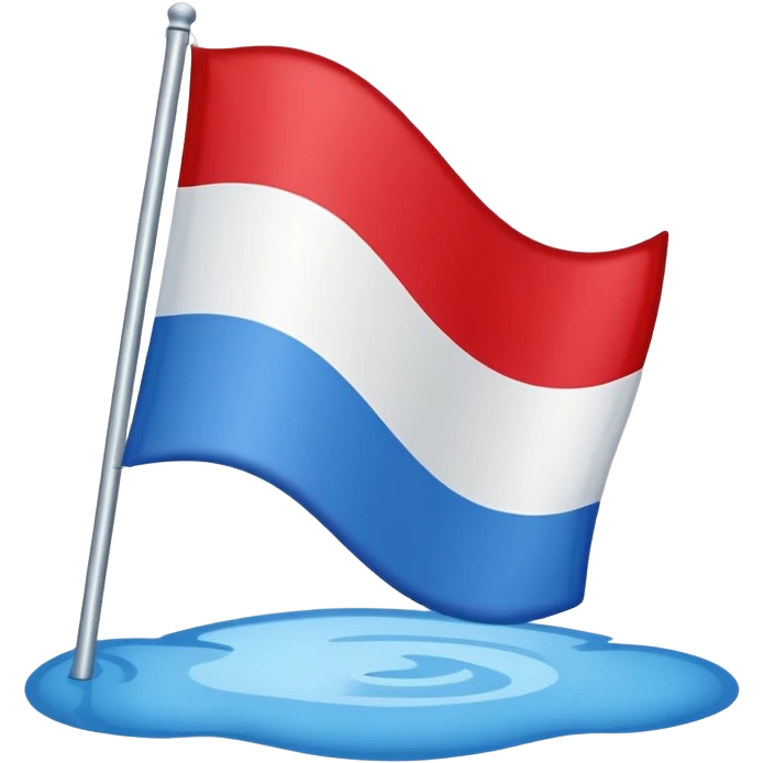 Emoji de drapeau avec les couleurs suivante : emoji