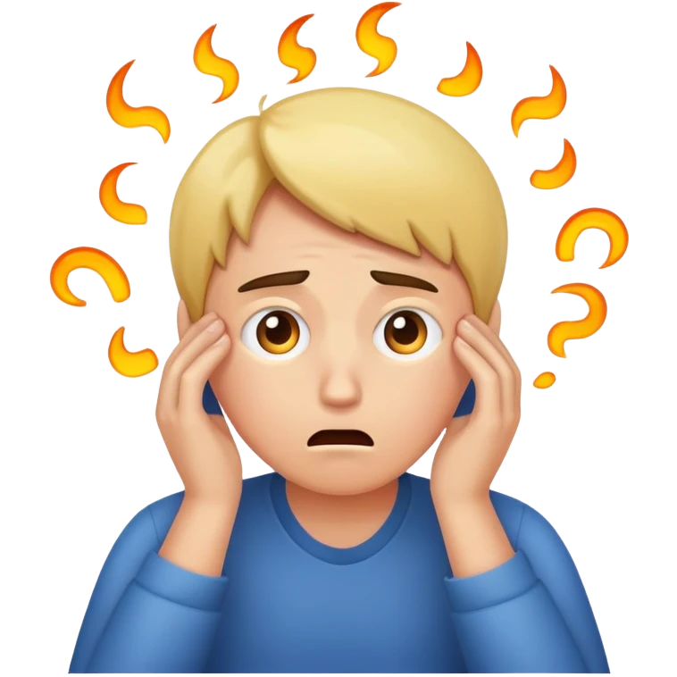 stress emoji