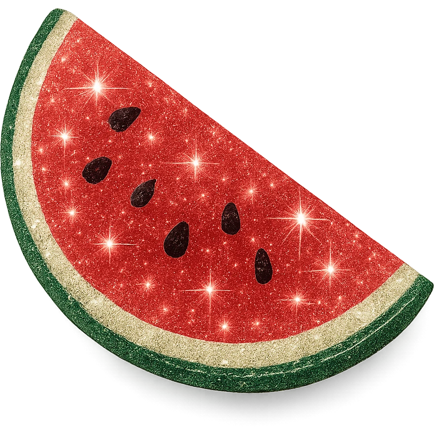 sparkling watermelon slice emoji